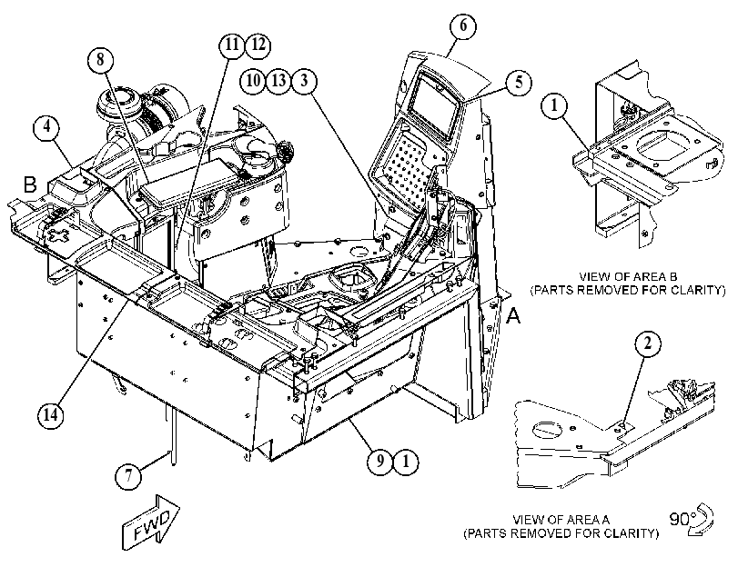 PLATFORM GP-CAB 3848759 CAT
