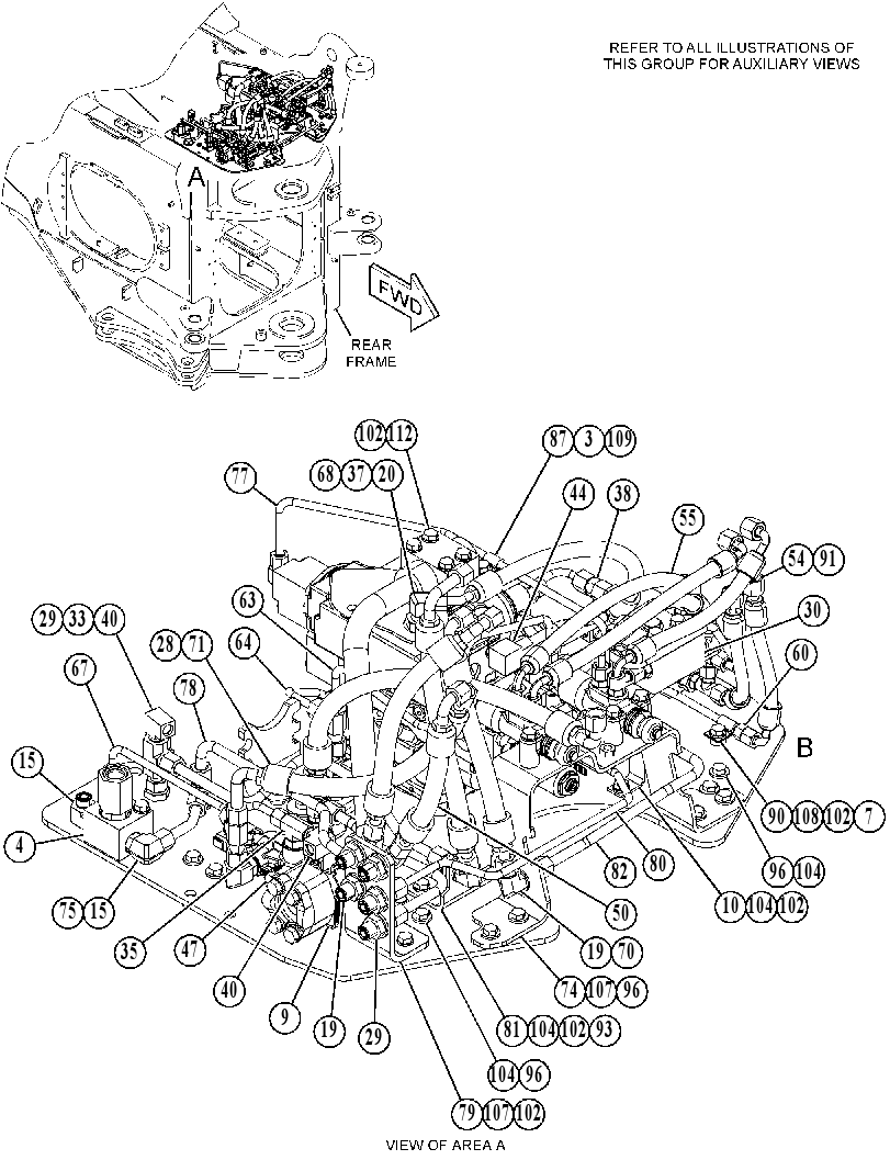 VALVE & MTG GP-HYDRAULIC 5417855 CAT