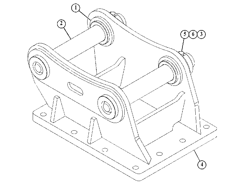 MOUNTING GP-HAMMER 5375504 CAT