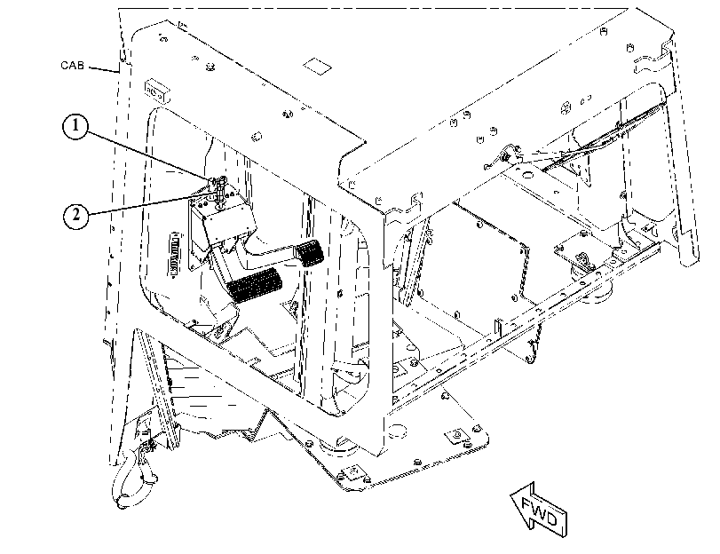CONTROL GP-PEDAL 5267012 CAT