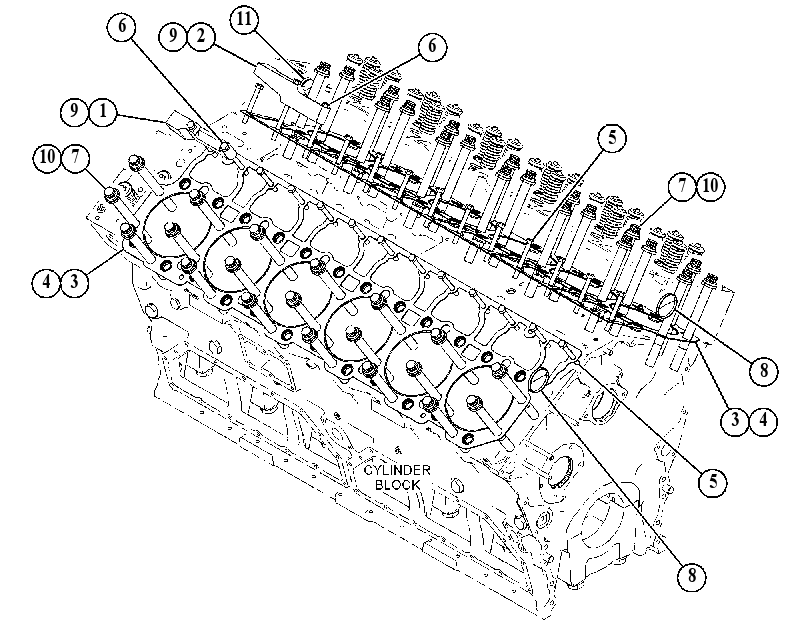 SPACER GP-BLOCK 4831378 CAT