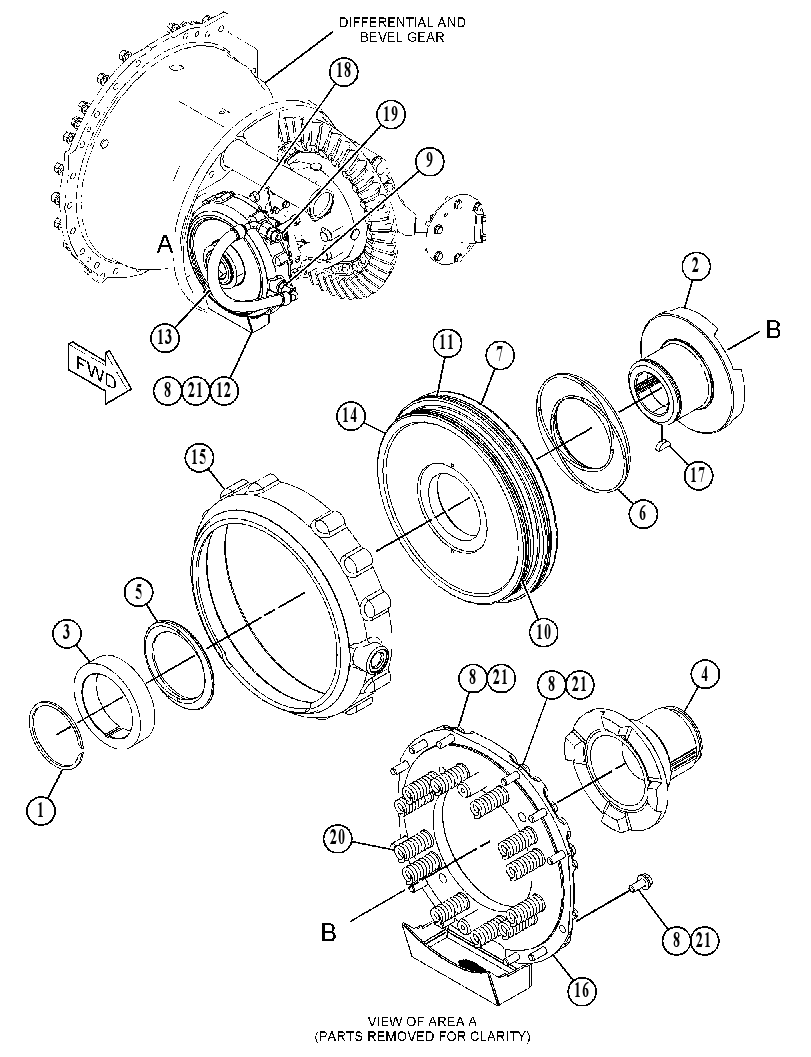 LOCK GP-DIFFERENTIAL 4894624 CAT