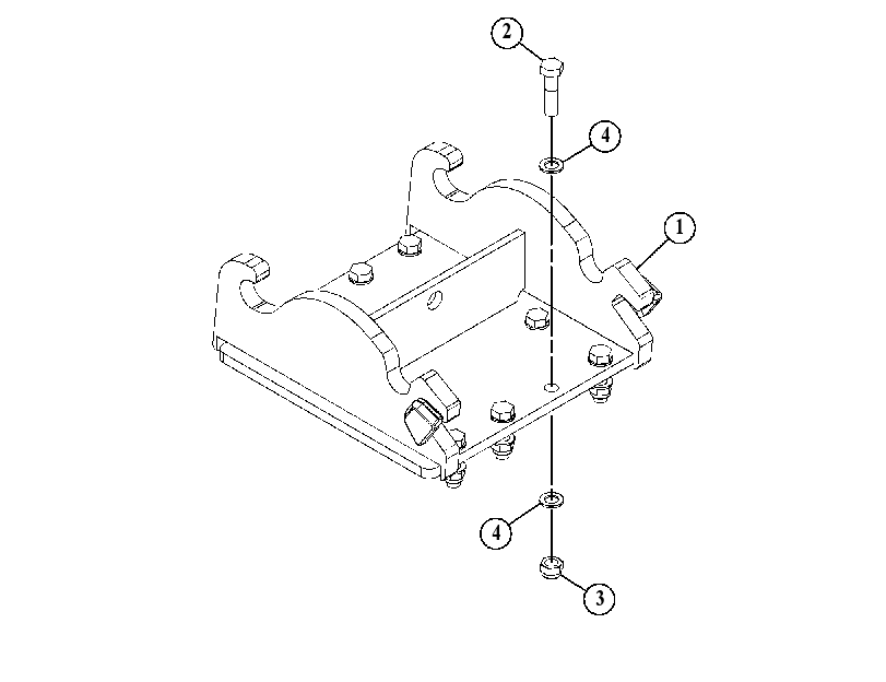 MOUNTING GP-HAMMER 5701455 CAT