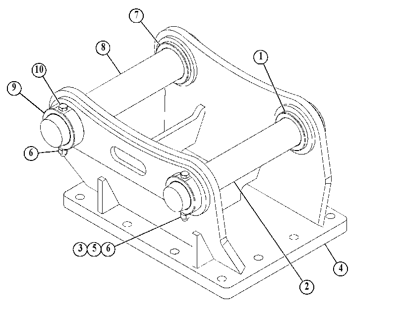 MOUNTING GP-HAMMER 5375506 CAT