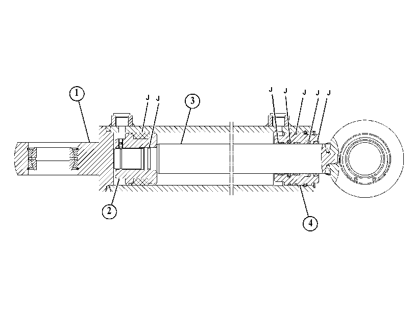 CYLINDER GP-ARTICULATION 5329472 CAT