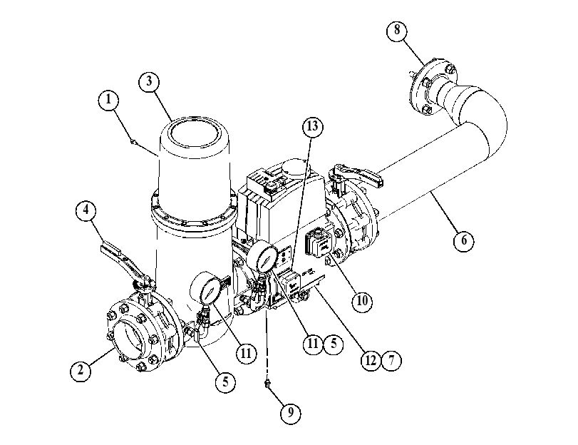 VALVE GP-GAS CONTROL 5629635 CAT