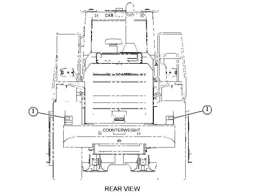 REFLECTOR GP 4346695 CAT
