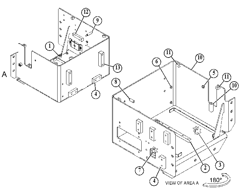 BOX AS-BATTERY 5617495 CAT