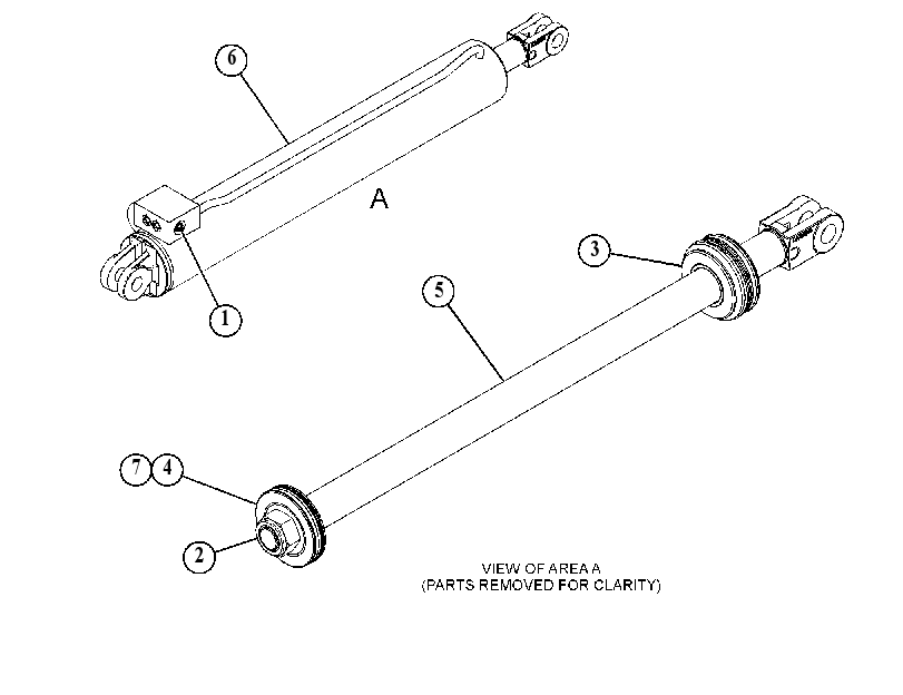 CYLINDER GP-CAB TILT 4988447 CAT