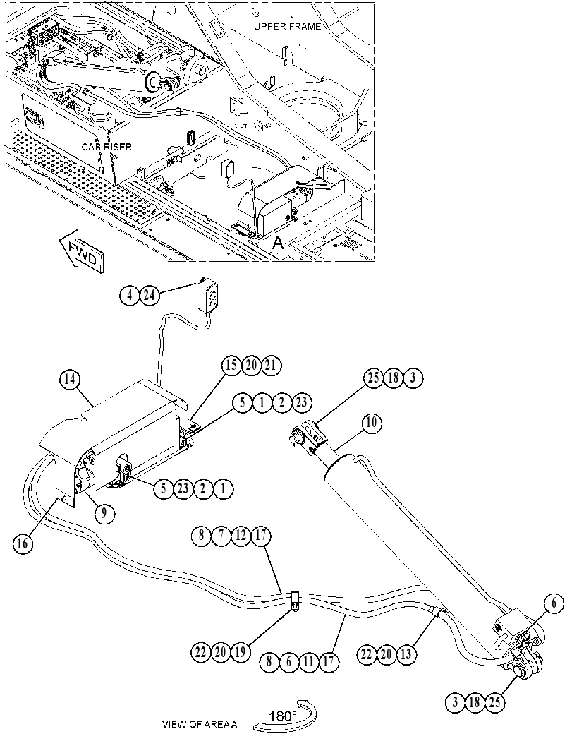 CONTROL GP-CAB TILT 4382130 CAT