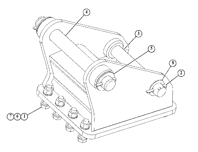 MOUNTING GP-HAMMER 5679320 CAT