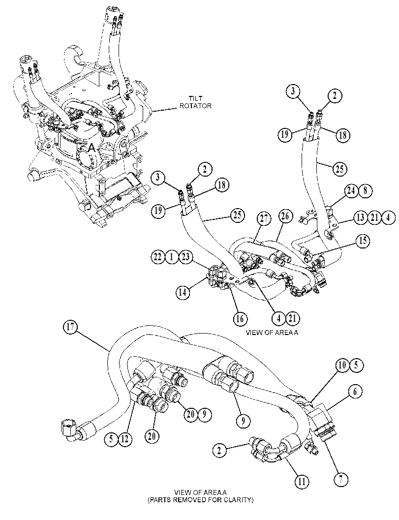 LINES GP-WORK TOOL 5166760 CAT