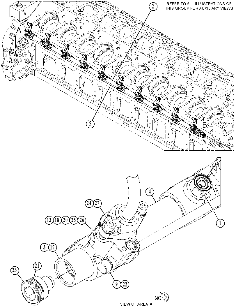 Топливная рампа 5060097 CAT
