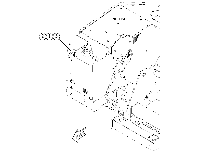 Поручень 5602814 CAT
