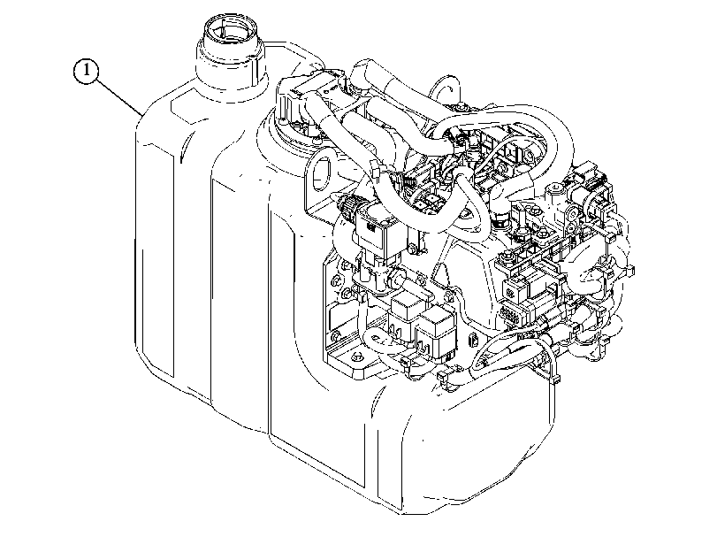 Модуль AdBlue (компоновка) 5588995 CAT