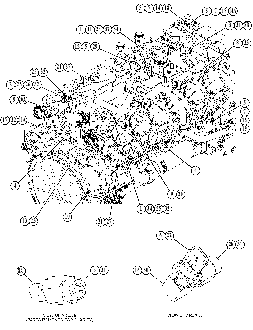 Датчик электрический с креплением 5589607 CAT