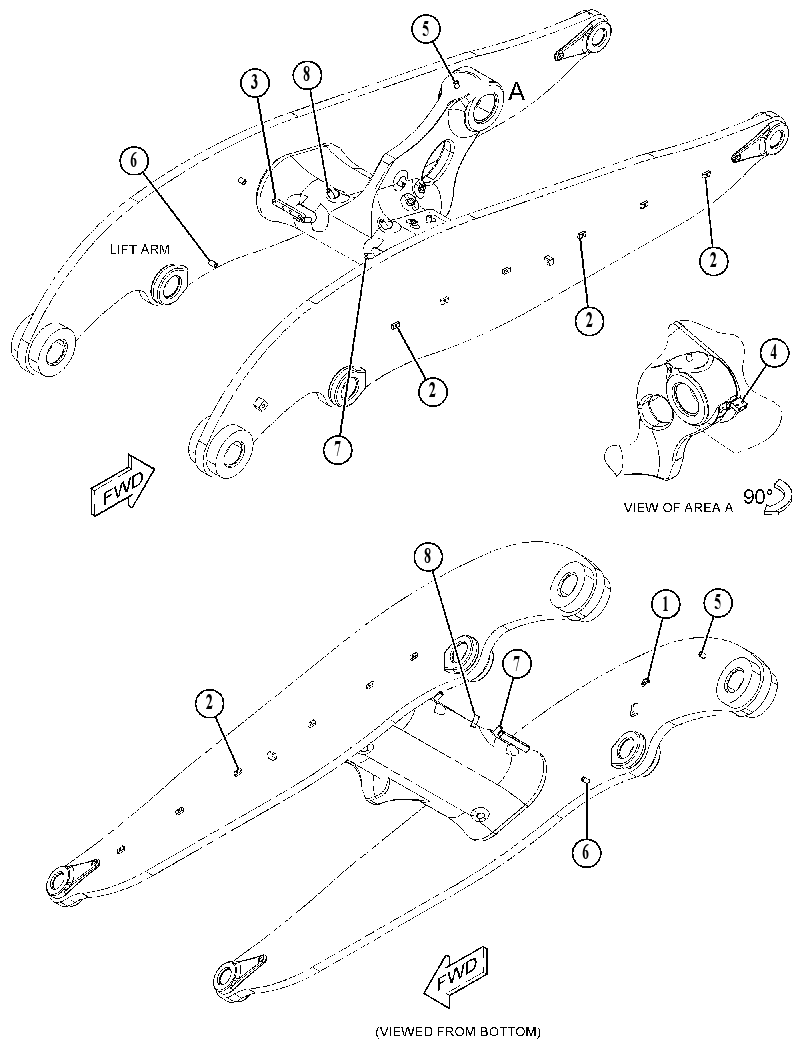 BOSS GP-LIFT ARM 5439118 CAT