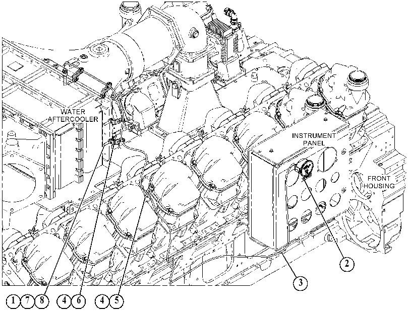 GAUGE GP-AIR INLET TEMPERATURE 5664019 CAT
