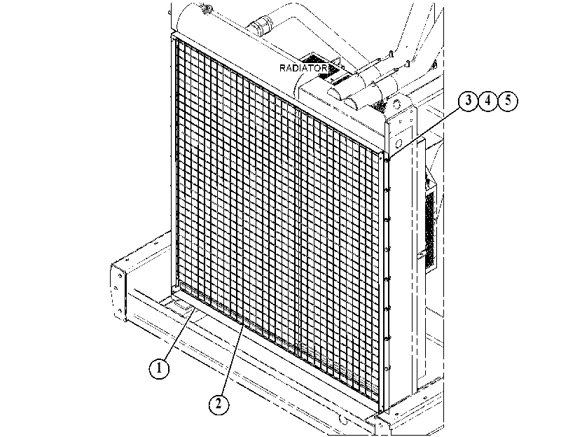 FLANGE GP-AIR INLET 5535020 CAT