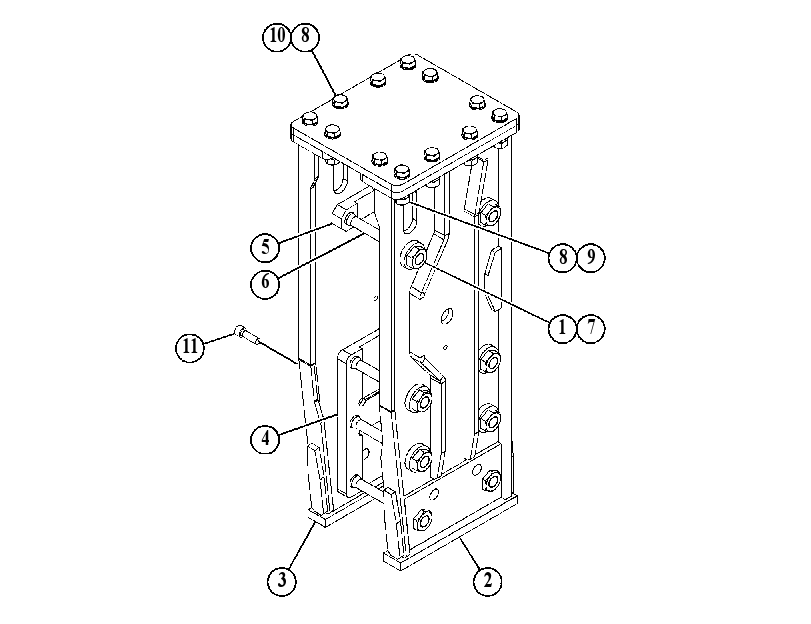 HOUSING GP-HAMMER 3735859 CAT
