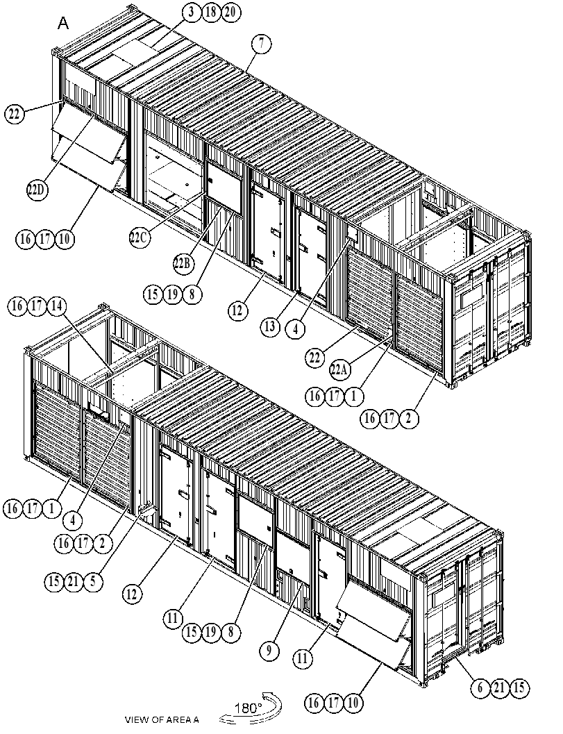 ENCLOSURE GP-GENSET 5273541 CAT