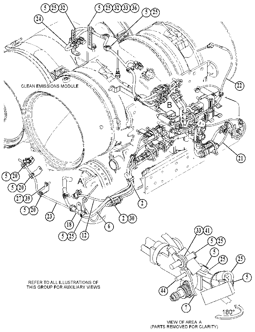 Проводка CEM 4183972 CAT