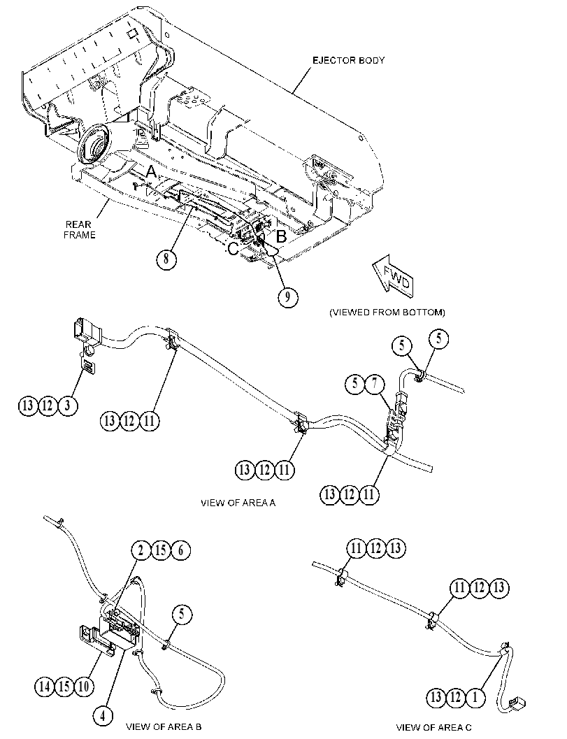 WIRING GP-EJECTOR 5502478 CAT