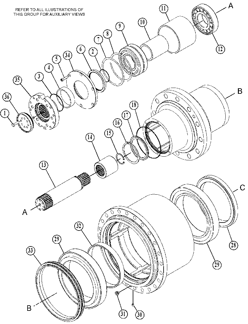 DRIVE GP-ROTOR 5657844 CAT