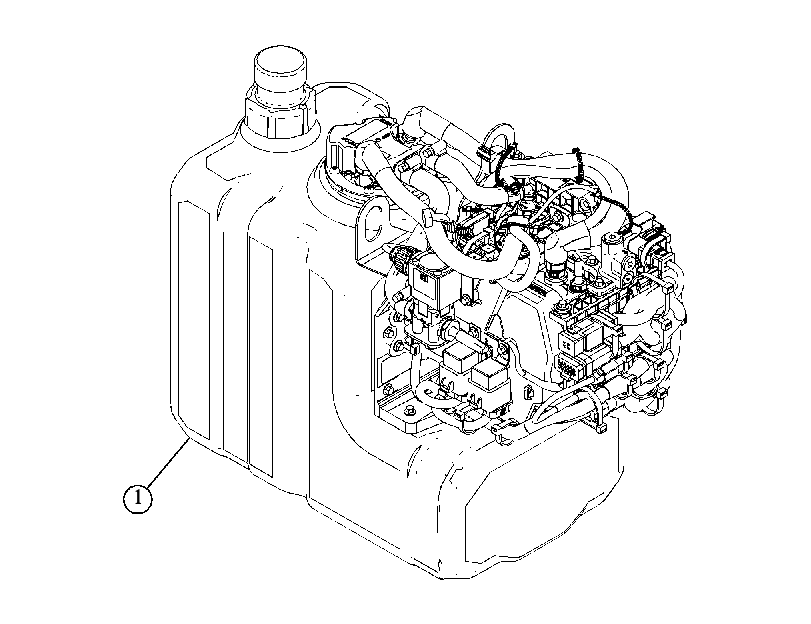Модуль AdBlue (компоновка) 5043113 CAT