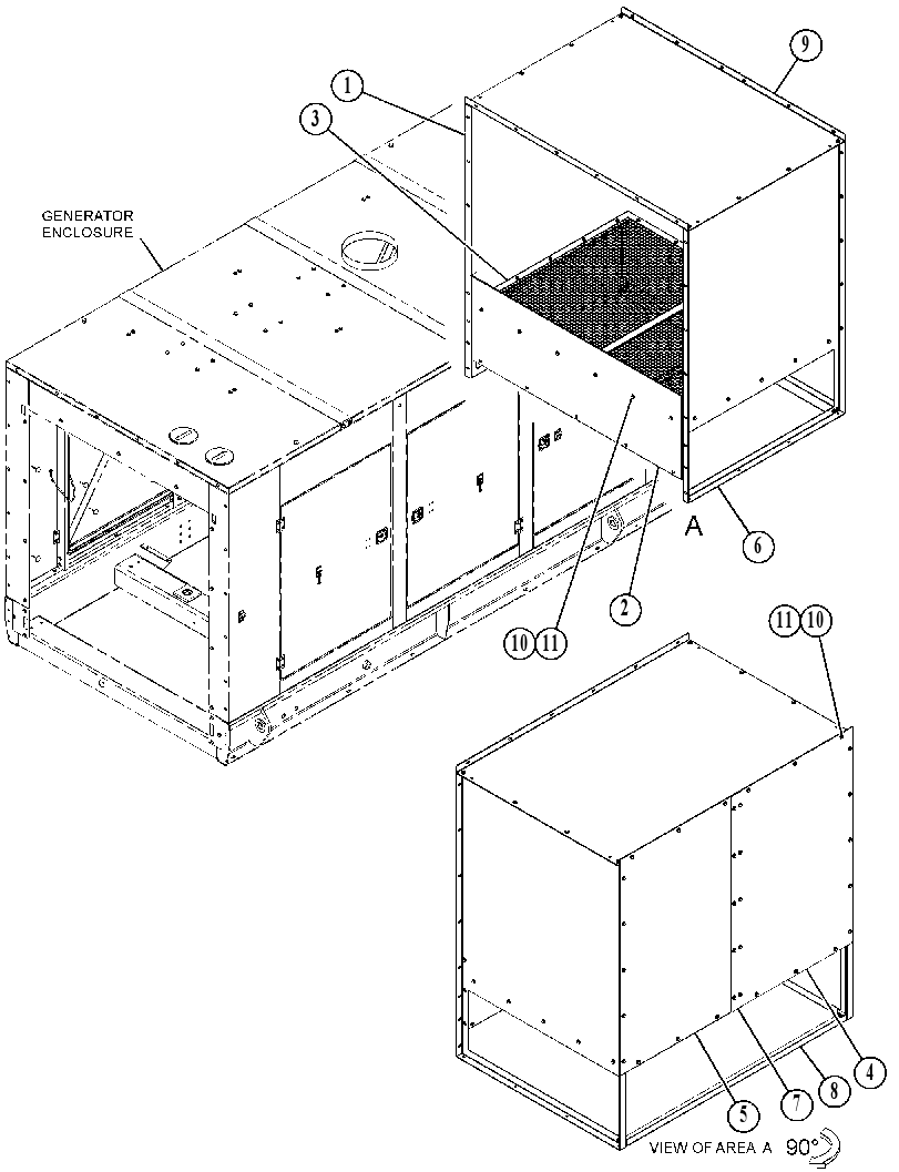 ENCLOSURE GP-EXTENSION 5674880 CAT