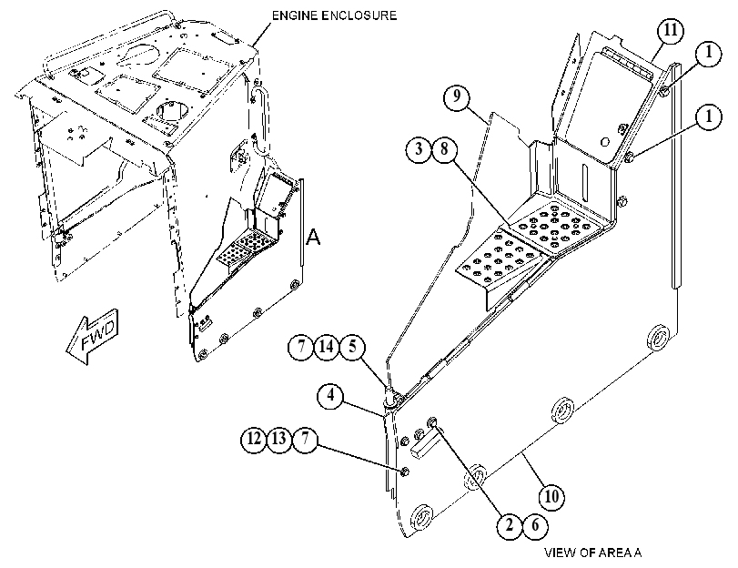 GUARD GP-ENGINE 5512246 CAT