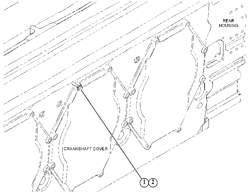FASTENER GP-CRANKSHAFT COVER 5668631 CAT
