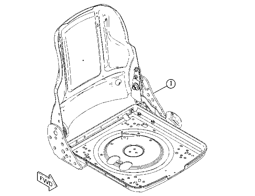 KIT-SEAT FRAME 5664717 CAT