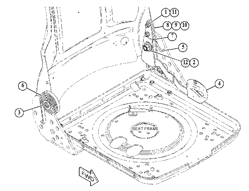 KIT-SEAT 5664719 CAT