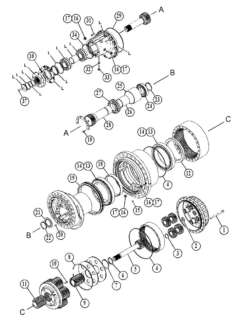 DRIVE GP-ROTOR 5566118 CAT
