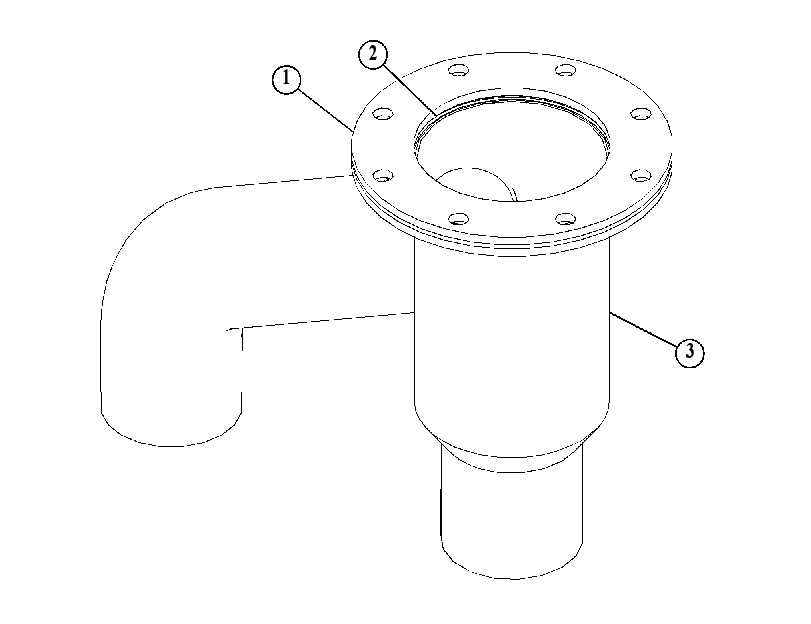 ADAPTER GP-EXHAUST 5579151 CAT