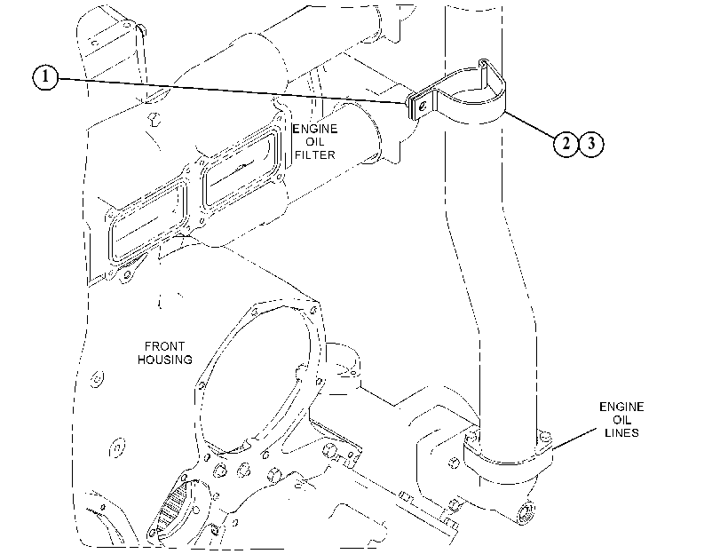 FASTENER GP-ENGINE OIL LINES 5190776 CAT