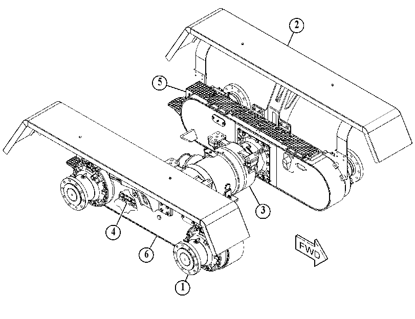 AXLE AR-REAR 5637618 CAT