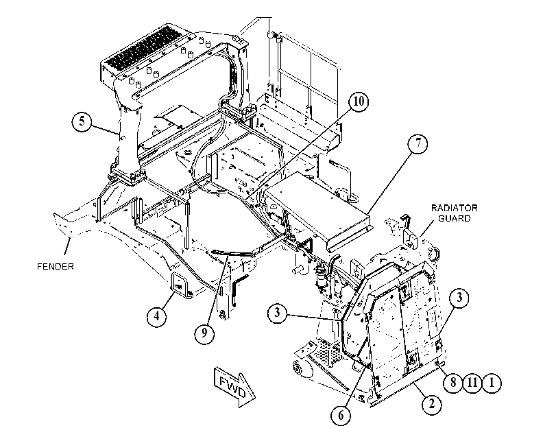 MODIFICATION AR-WOODCHIP 5251185 CAT