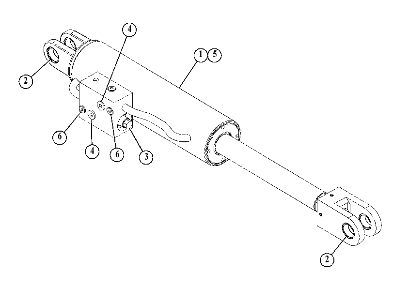 CYLINDER GP-SWING 5494079 CAT