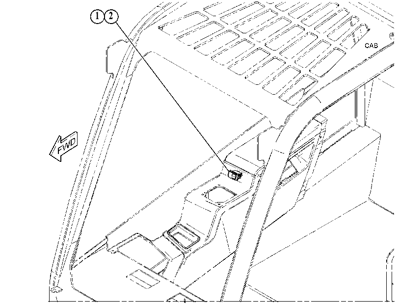 SWITCH GP-FRAME LEVELING 5110396 CAT