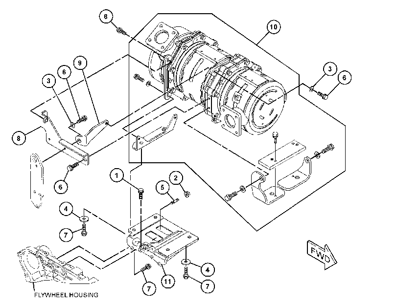 FILTER & MTG GP-DPF 5729940 CAT