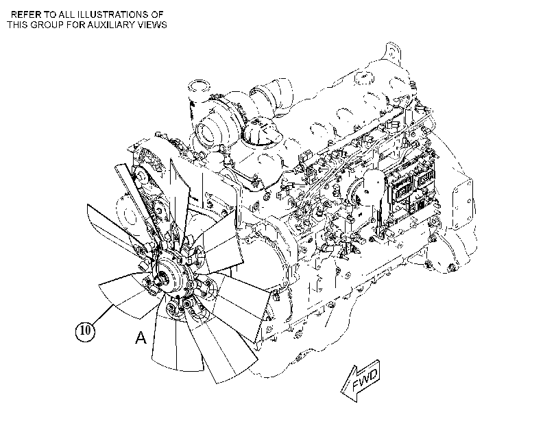 FAN GP-REVERSIBLE 4512810 CAT