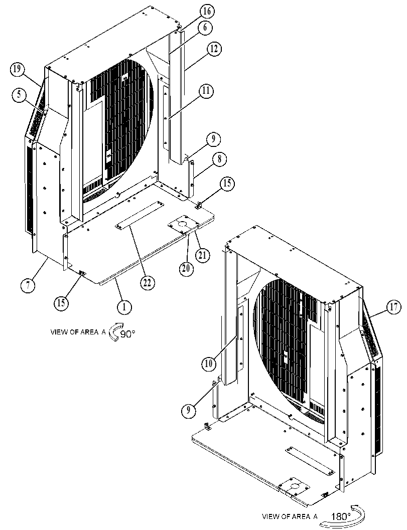 ENCLOSURE GP-RADIATOR 5196856 CAT