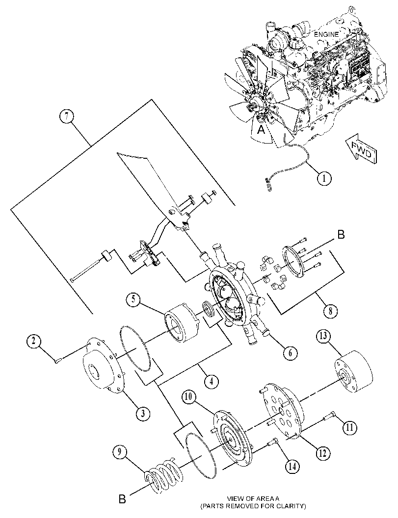 FAN GP-REVERSIBLE 5631388 CAT