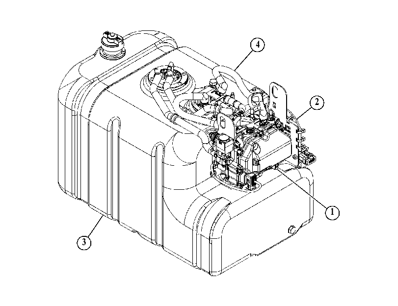 MODULE GP-DIESEL EXHAUST FLUID 5558371 CAT