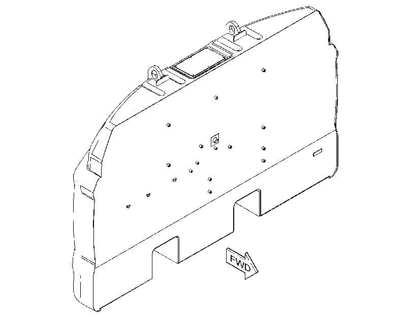 COUNTERWEIGHT AS 5462570 CAT
