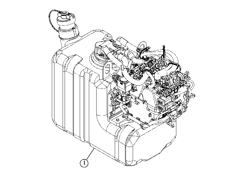 Модуль AdBlue (компоновка) 5431157 CAT