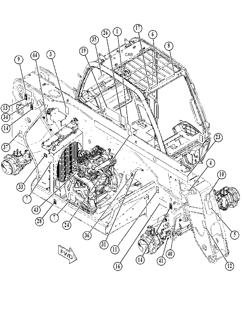 Плёнка 4952441 CAT