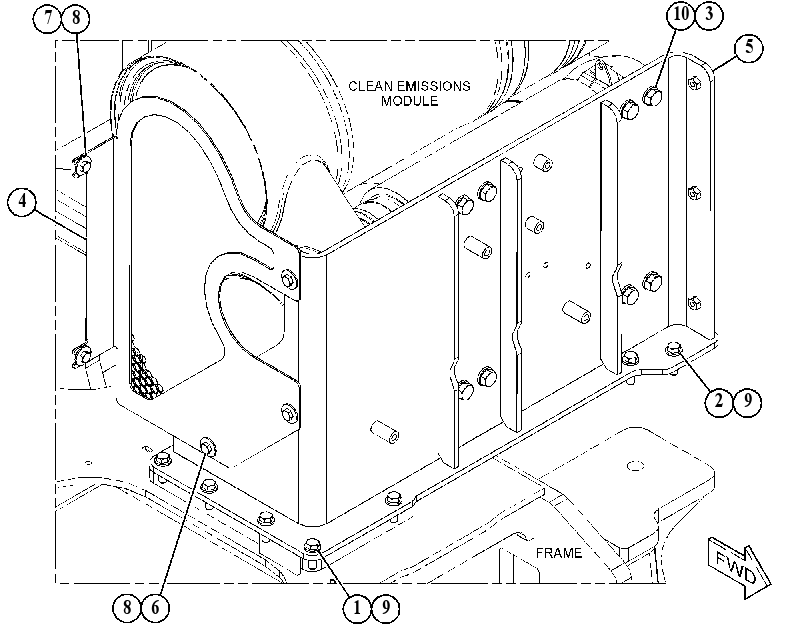 MOUNTING GP-CEM 5635900 CAT